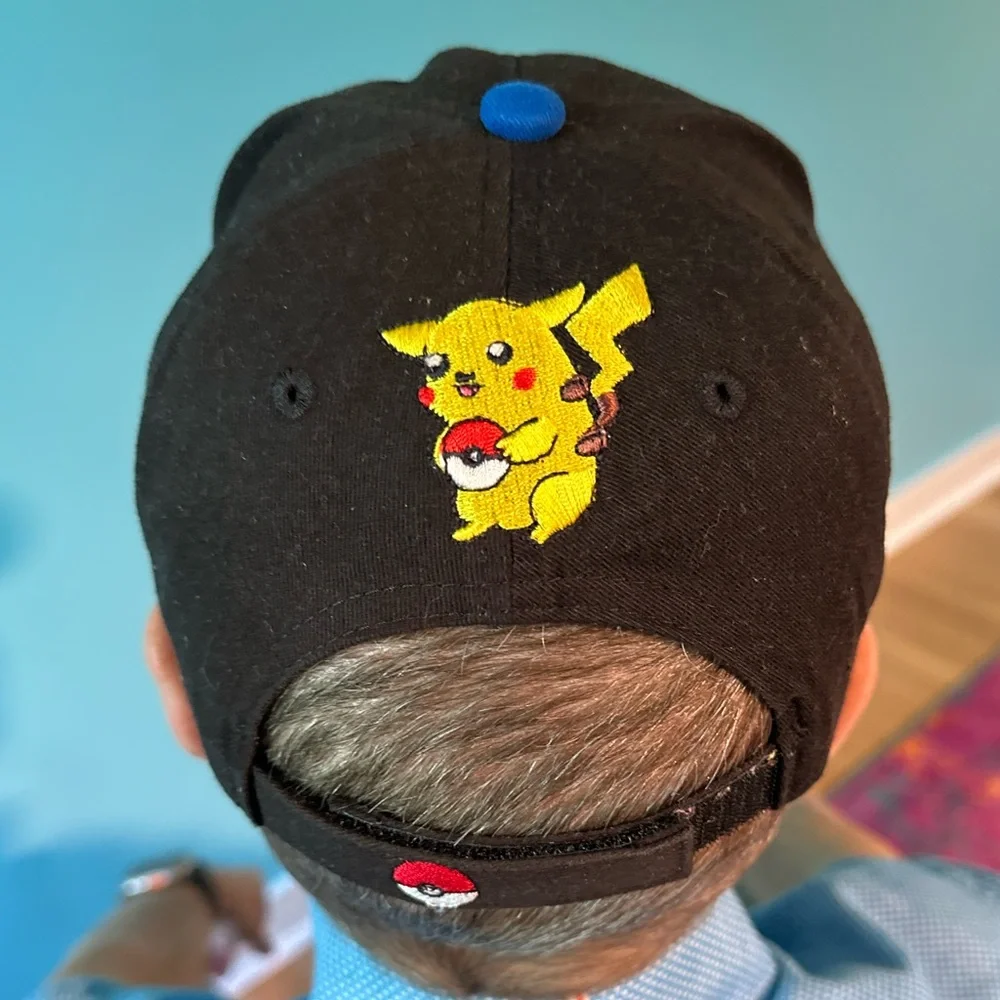 Nostalgic 90s Era Collectible Pokemon Gaming Retro Vintage Grunge Ballcap Hat